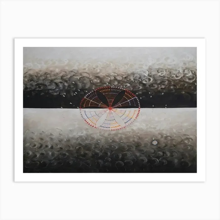 Hilma af Klint – The Swan, No. 10, Group IX-SUW 1 Art Print by Analic
