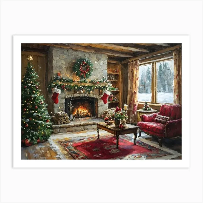 Holiday Decor 4 Art PrintSC by S.K. Coghlan