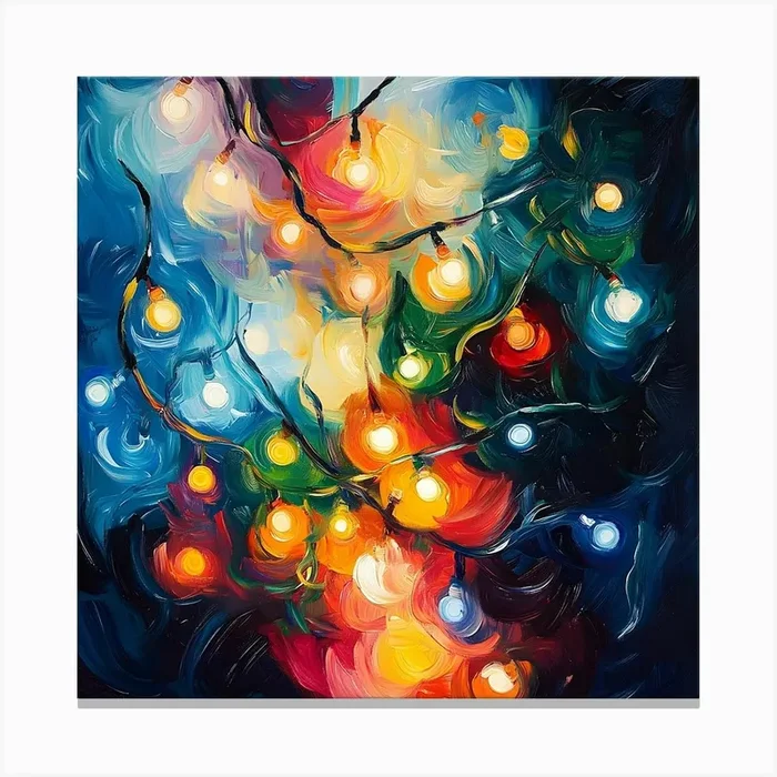 Holiday Joy 6 Canvas PrintSC by S.K. Coghlan