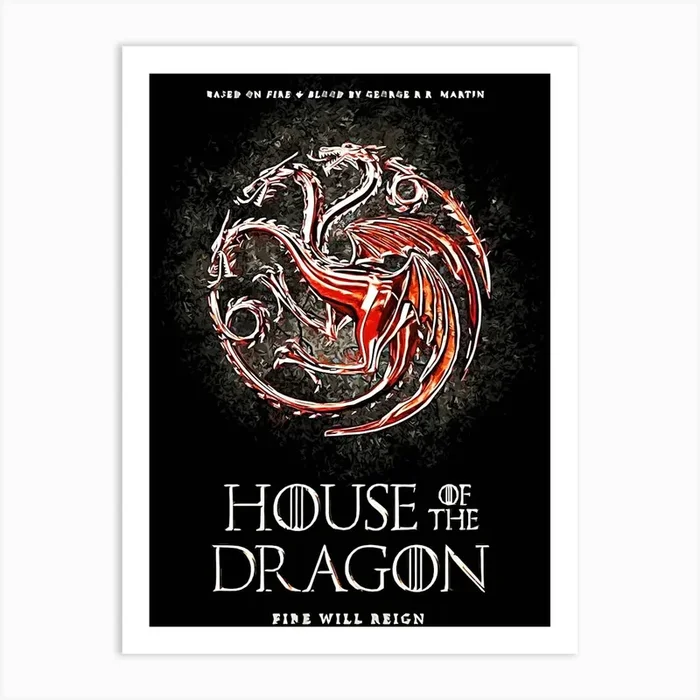 House Of The Dragon house of dragon Art Print by ontoseno