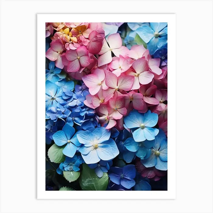 Hydrangeas 11 Art Print by gimitotori