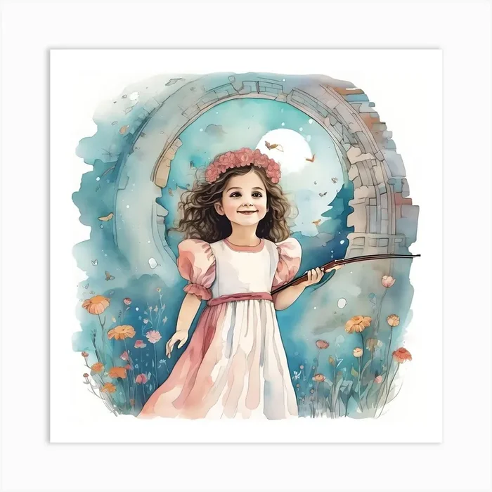 I Love This Wand Art PrintL by LuciaGeorge