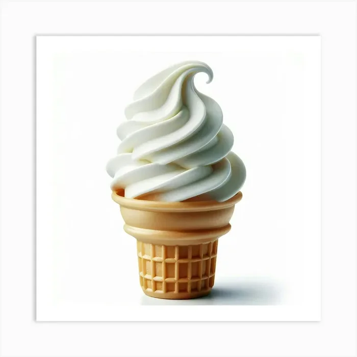 Ice Cream Cone 2 Art PrintAD by Artistic Director