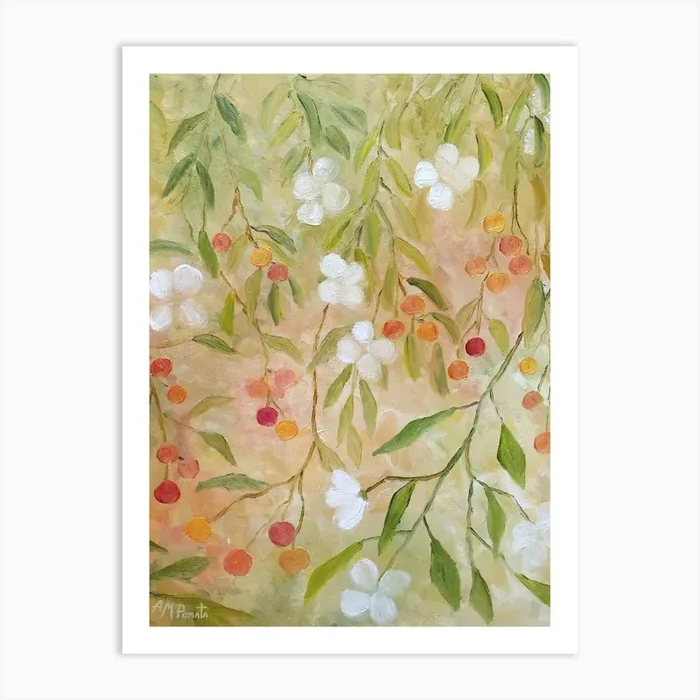 Inland Woods Art Print by Angeles M Pomata