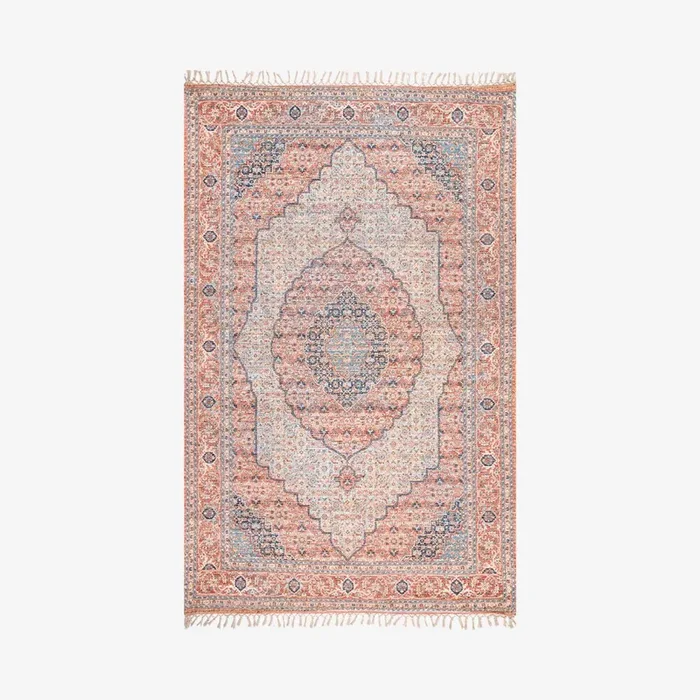 Iris Flatweave Area Rug – Multicoloured by Woven Bazaar
