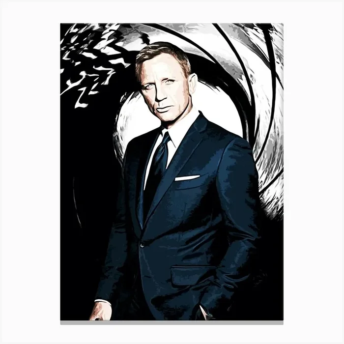 James Bond 5 Canvas Print by ontoseno