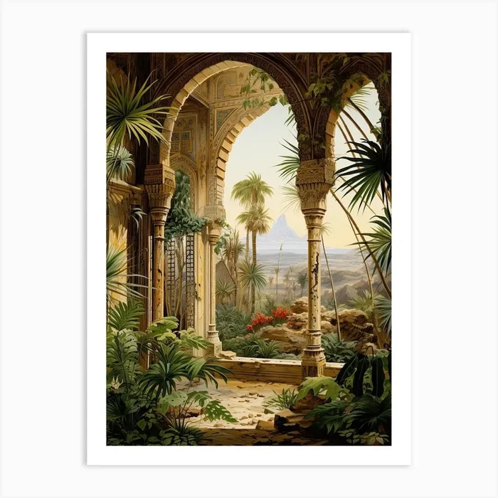 Jasmine Victorian Style 2 Art Print by Whimsical Meadows
