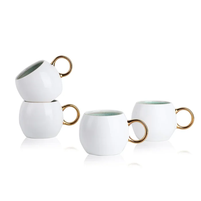 Josephine Porcelain Mug – Mint
