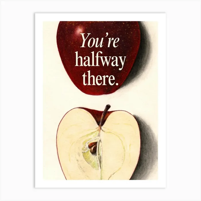 Keep Going! Art Print by Dreamer