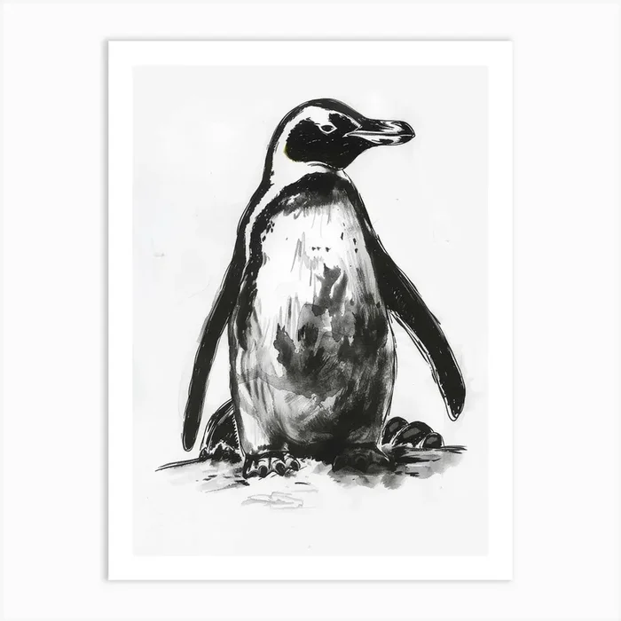 King Penguin Huddling For Warmth 1 Art Print by Energy of the Sea