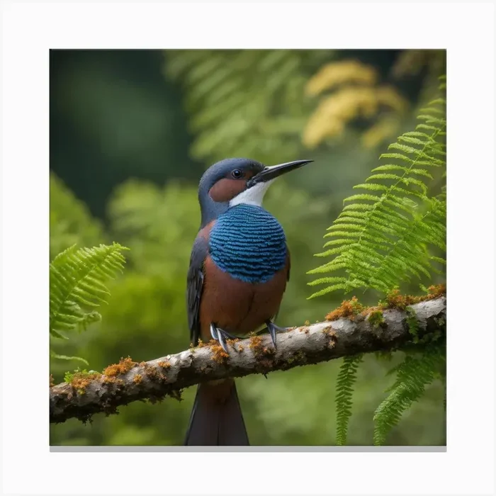 Kingfisher Stock Videos & Royalty-Free Footage Canvas Print by Super_Art
