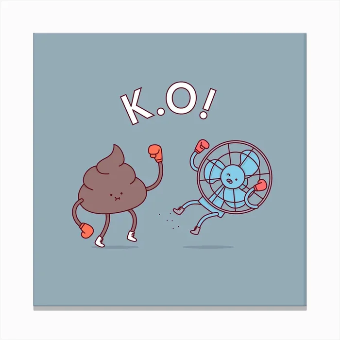 KO Canvas Print by Jaco Haasbroek