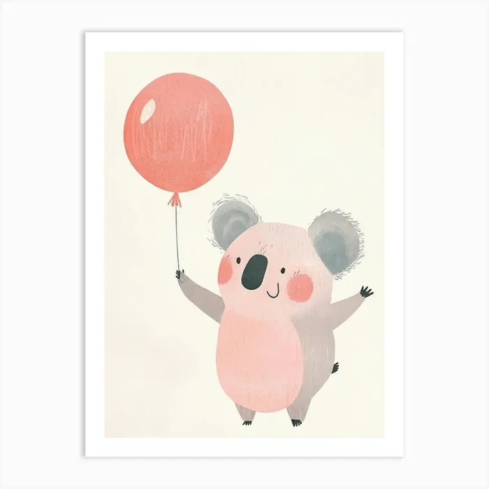 Koala Art Print by Banevici