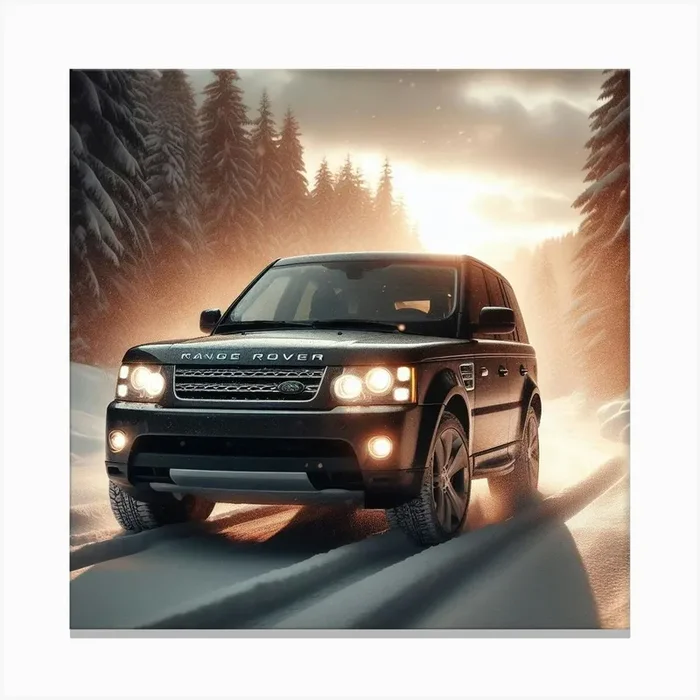 Land Rover Canvas PrintCG by Car guy