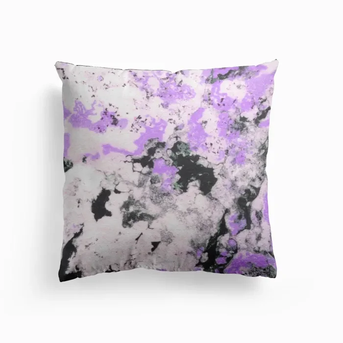 Lavender Abstract Pattern Cushion by Made in Moon