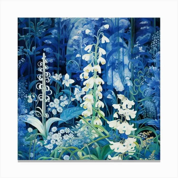 Lily Of The Valley Canvas Print by Amanda Moore