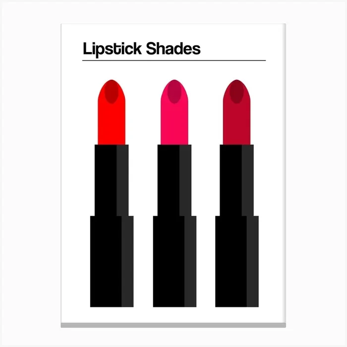 Lipstick Canvas Print by Frances Collett