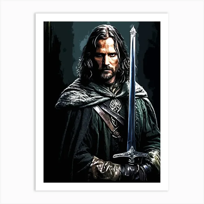 Lord Of The Rings movie Art Print by ontoseno