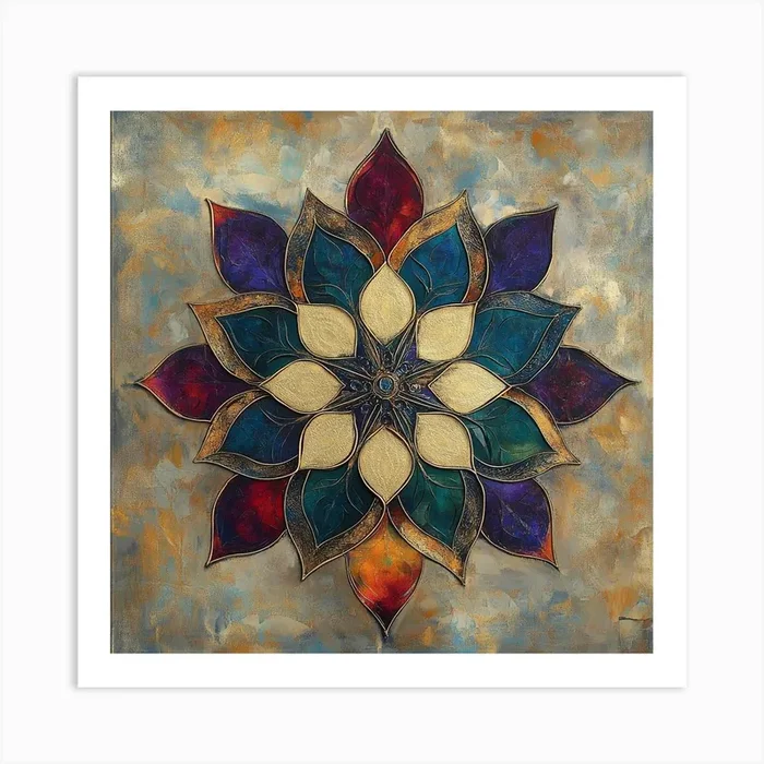 Lotus Flower Art 1 Art PrintS by Saiful