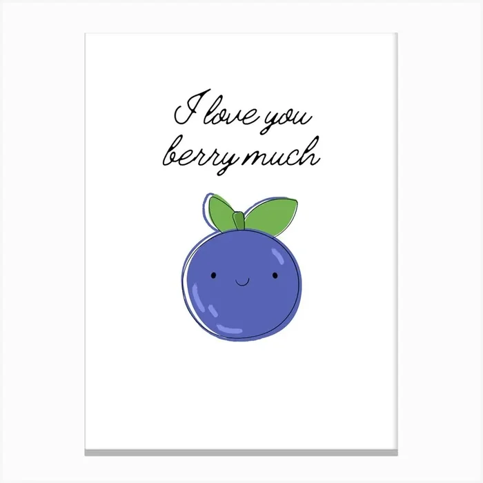 Love Berry Canvas Print by Dreamer