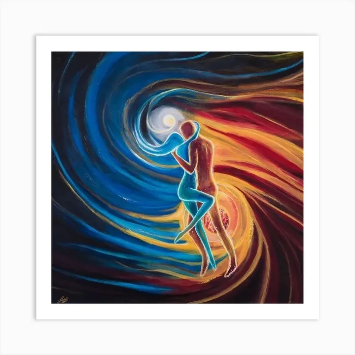 Love In The Universe Art Print by takishi