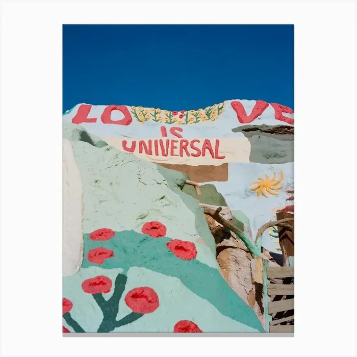 Love Is Universal on Film Canvas Print by Bethany Young