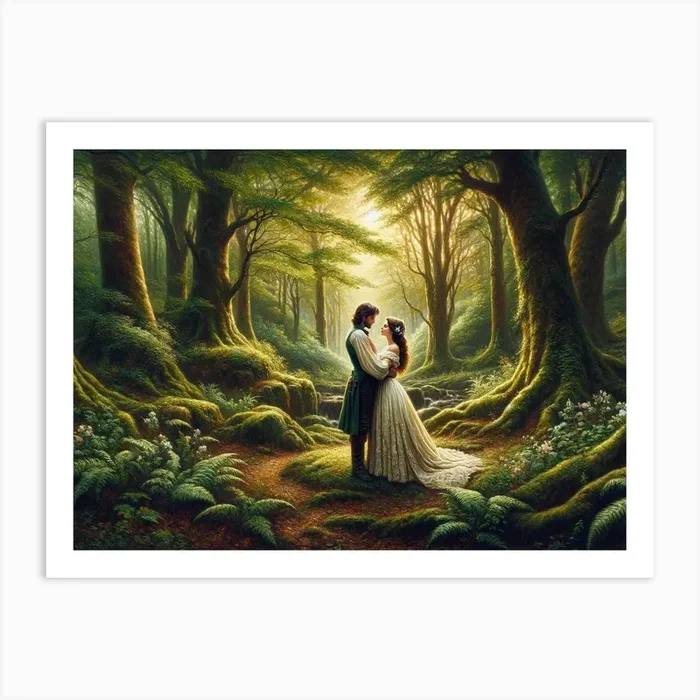lovers 10 Art Print by stefan