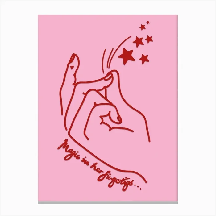 Magic In Her Fingertips Canvas Print by CMAC