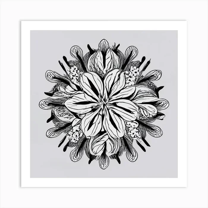 Mandala Art Print by AleR2007