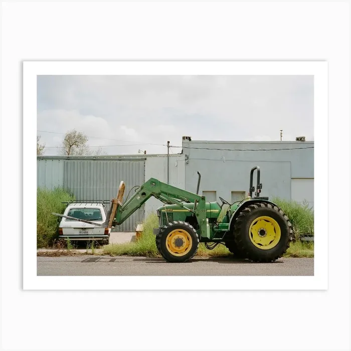 Marfa Ride XV on Film Art Print by Bethany Young