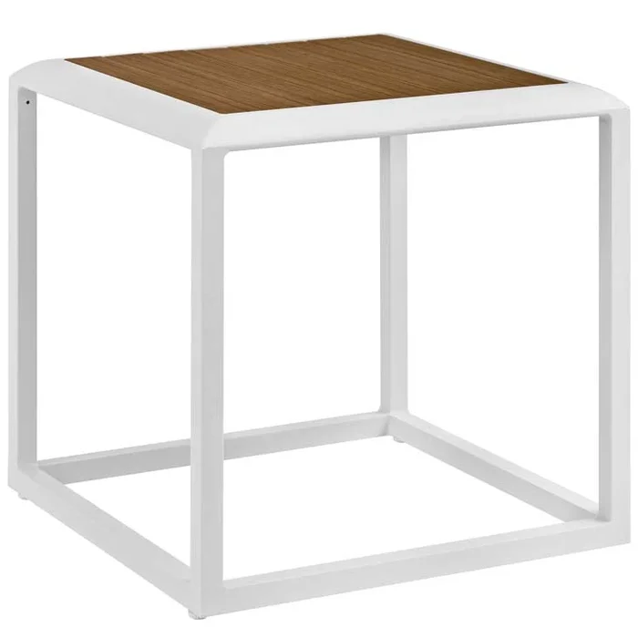 Mason Outdoor Patio Aluminum Side Table