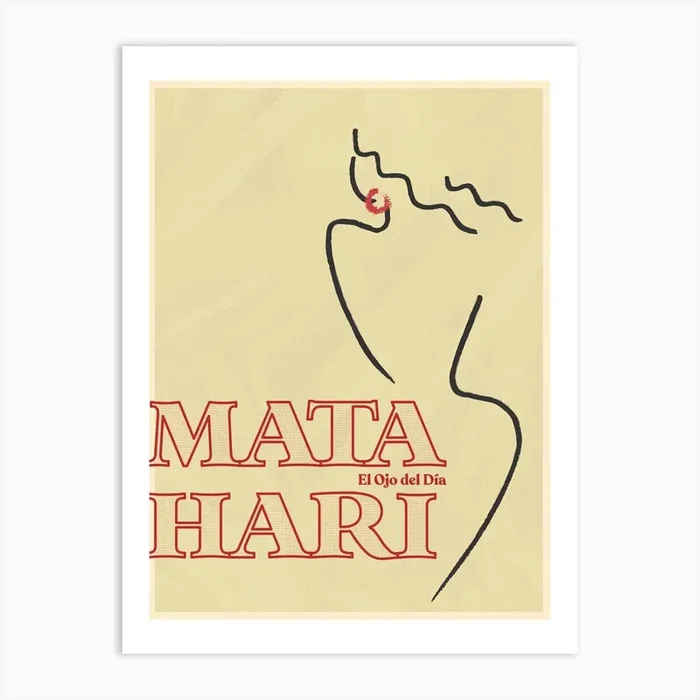 Matahari Art Print by Le Mocho