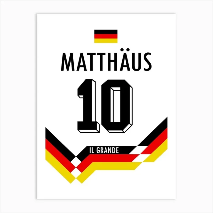 Matthäus Germany Art Print by Scandinavian Design