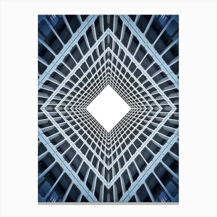 Meguro Kaleidoscope Canvas Print by Uori Misumi