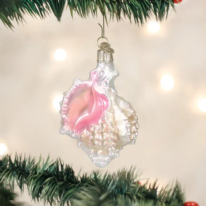 Mexican Shell Ornament
