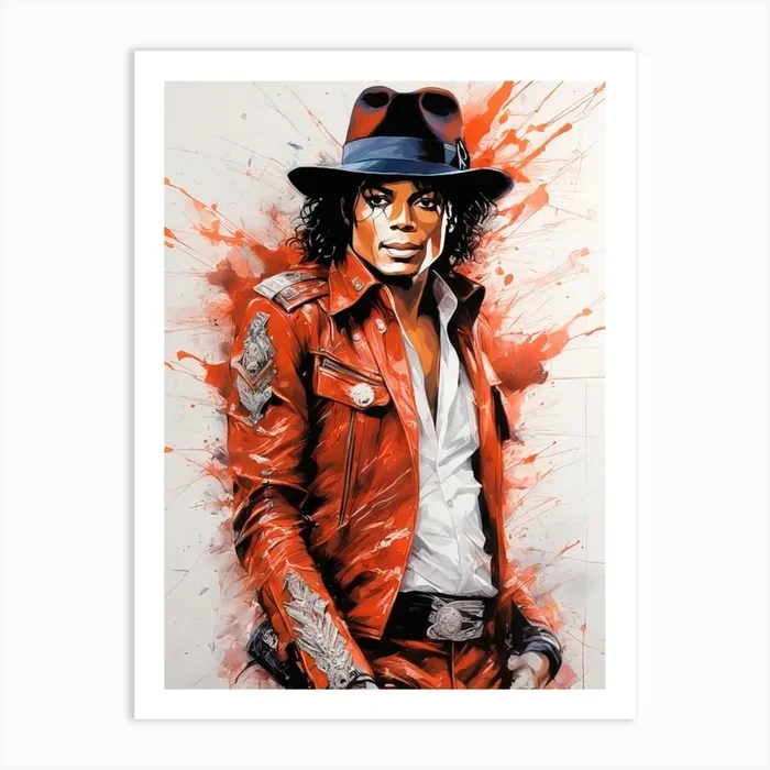 Michael Jackson Art PrintV by viart.