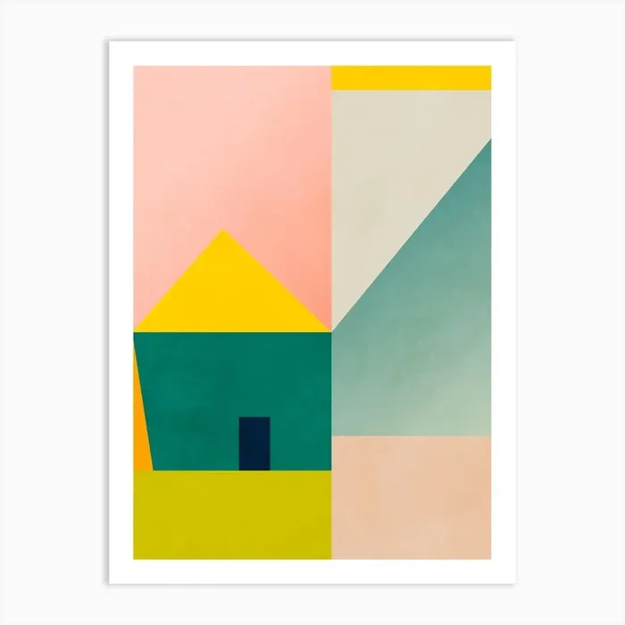 Minimal Lines10 Art Print by Ana Rut Bre