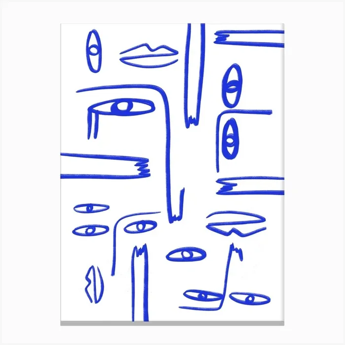 Mira Canvas Print by Atelier Flamingo