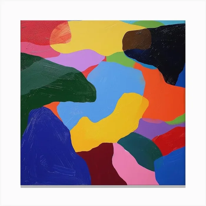 Modern Abstract Collection 25 Canvas Print by Hue Horizons Art Prints