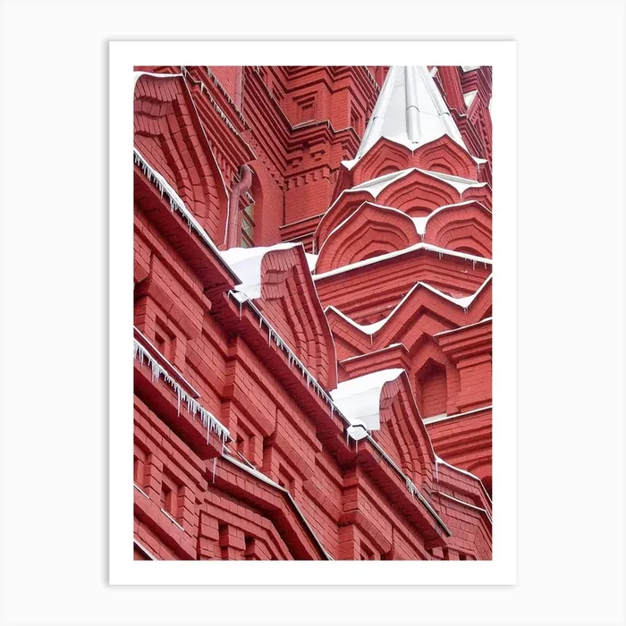 Monument State History Museum Building Art Print by Etnousta