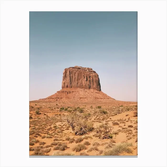 Monument Valley Scenery Canvas PrintIP by Inkish Prints
