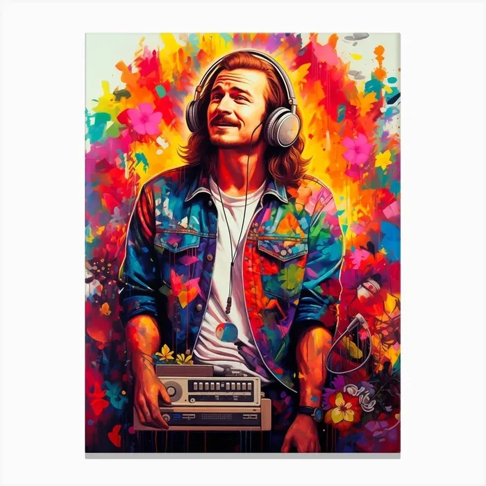 Morgan Wallen (2) Canvas Print by ftoreycynae
