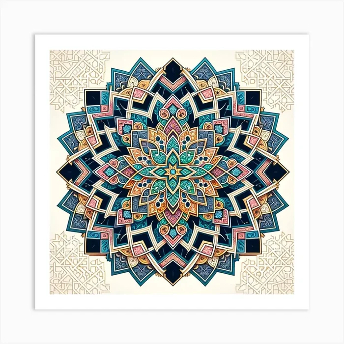Motif Art PrintT by Tessy