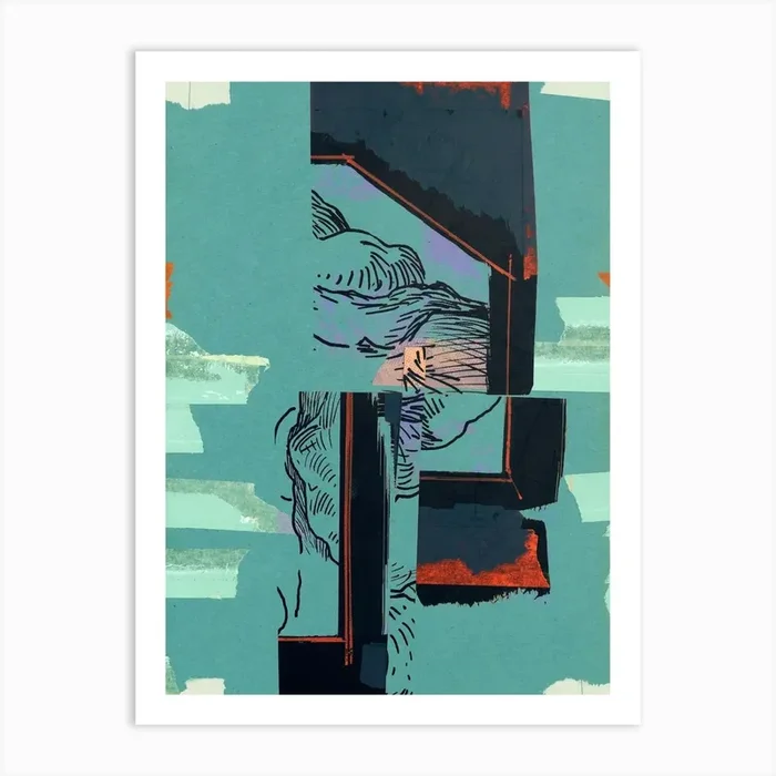 Mountain Walk Art Print by Jack, The Dog