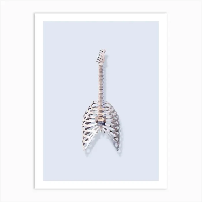 Music In The Bones Art Print by 360brain