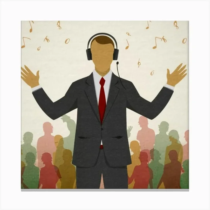 Music man Canvas Print by FOX & JAY