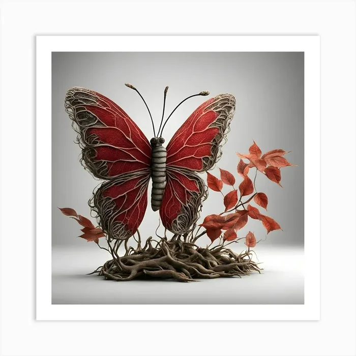 Natural lamp Art PrintM by Moloe
