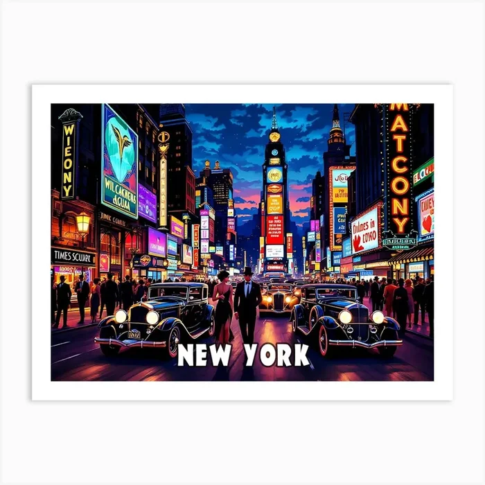 New York City 1 Art Print by Mihir Mojumdar