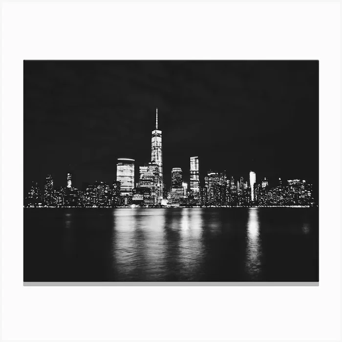 Nyc New York Skyline City Buildings Canvas Print by Etnousta