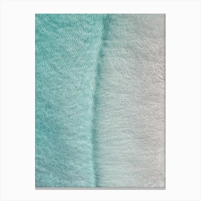 Ocean Textures Canvas Print by Ocean Feels